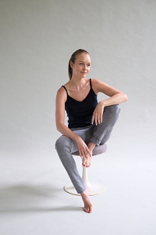 Womens Merino Cami, Midnight - Smalls MerinoAdult Camisole