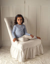 Merino Long Sleeve, Rachel Riley for Smalls, Dusty Blue - SmallsLong Sleeve