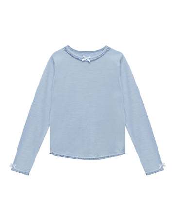 Merino Long Sleeve, Rachel Riley for Smalls, Dusty Blue - SmallsLong Sleeve