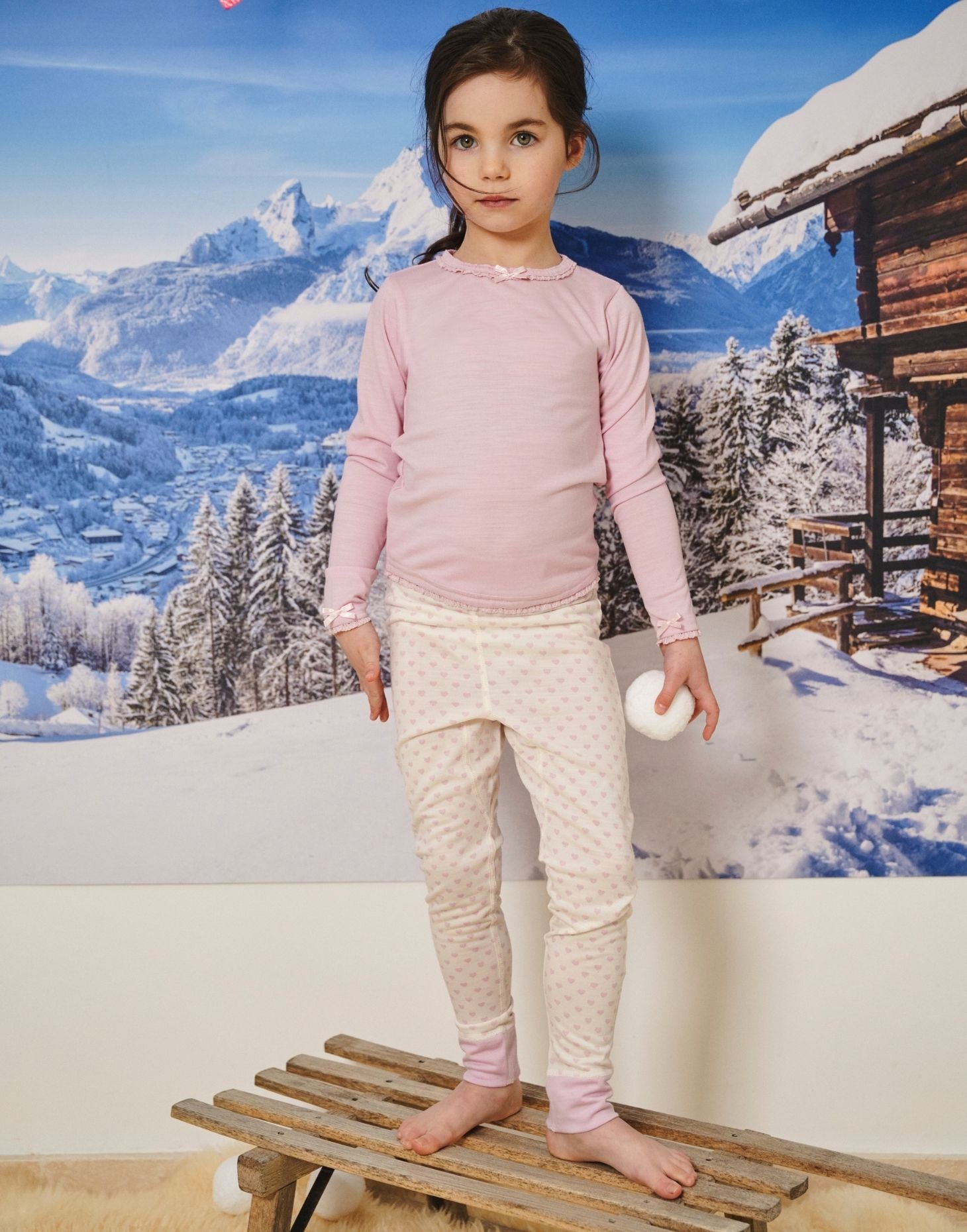 Merino Long Sleeve, Rachel Riley for Smalls, Sugar Pink - SmallsLong Sleeve