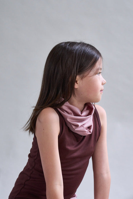 Merino Snood, Dusky Rose - SmallsSnood
