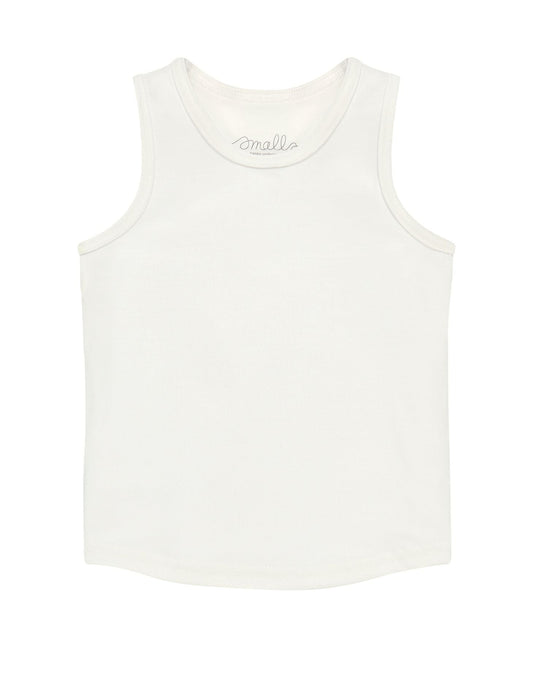 Merino Tank, Ivory - SmallsVest Top