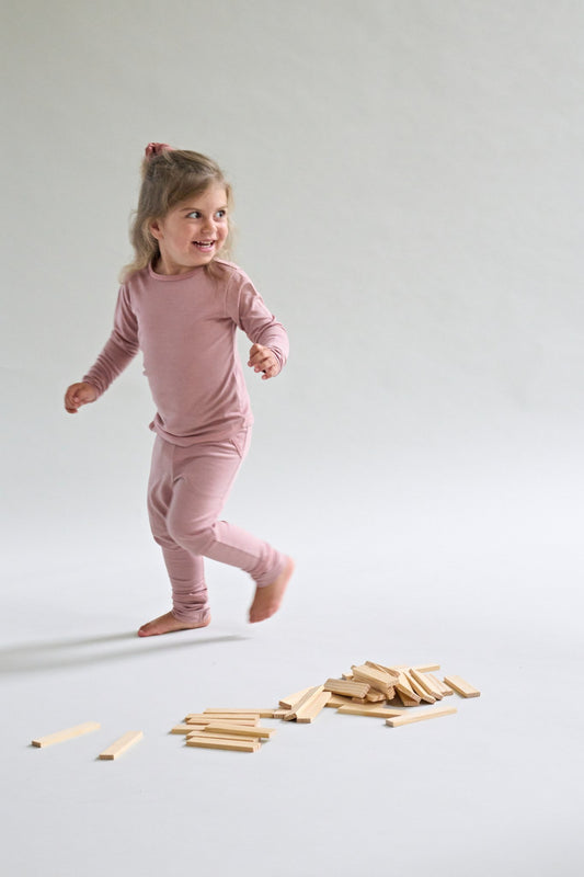 The 24 Hour Trouser, Dusky Rose - SmallsTrouser