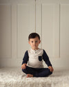 The 24 Hour Trouser, Rachel Riley For Smalls, French Navy - SmallsTrouser