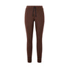 Womens Merino Wool Legging Baselayer in Brown