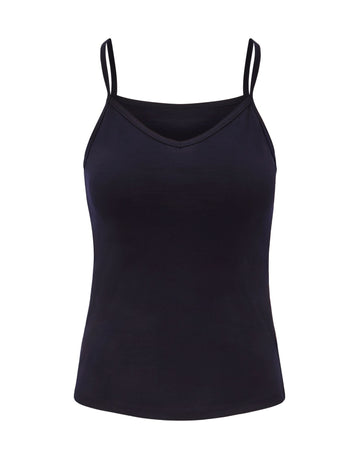 Womens Merino Cami, Midnight - SmallsAdult Camisole