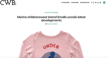 CWB magazine unveils Smalls News for Autumn 2019 - Smalls Merino