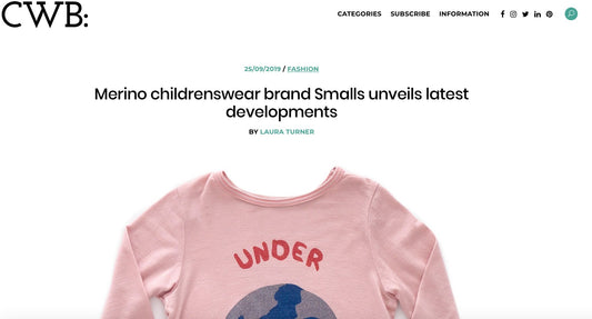 CWB magazine unveils Smalls News for Autumn 2019 - Smalls Merino