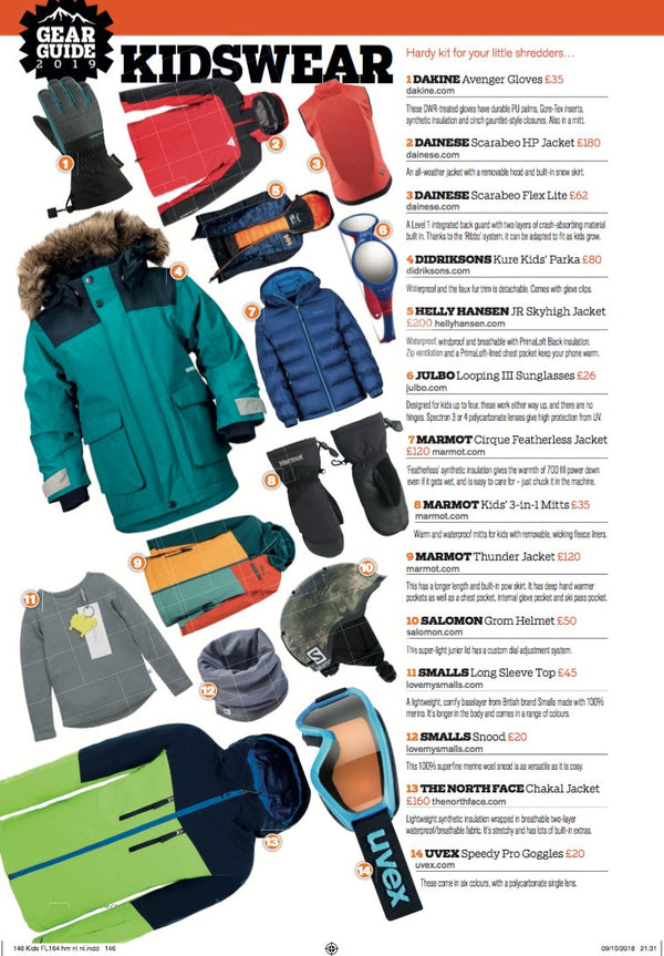 Get slope ready with Fall-Line Magazine 2019 Gear Guide - Smalls Merino