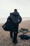 Adult Waterproof Changing Robe | Black