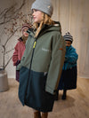 Kids Waterproof Changing Robe | Antique Olive