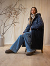 Adult Waterproof Changing Robe | Navy