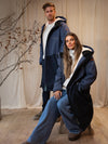 Adult Waterproof Changing Robe | Navy