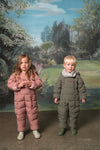 Cloud Onesie Snowsuit | Damask Pink