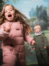 Cloud Onesie Snowsuit | Damask Pink