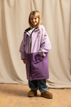 Kids Waterproof Changing Robe | Lilac