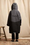 Kids Waterproof Changing Robe | Black