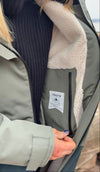 Adult Waterproof Changing Robe | Antique Olive