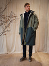 Adult Waterproof Changing Robe | Antique Olive - Smalls MerinoWeatherproof Robes