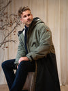 Adult Waterproof Changing Robe | Antique Olive - Smalls MerinoWeatherproof Robes