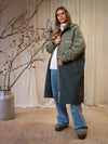 Adult Waterproof Changing Robe | Antique Olive - Smalls MerinoWeatherproof Robes