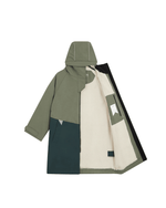 Adult Waterproof Changing Robe | Antique Olive - Smalls MerinoWeatherproof Robes