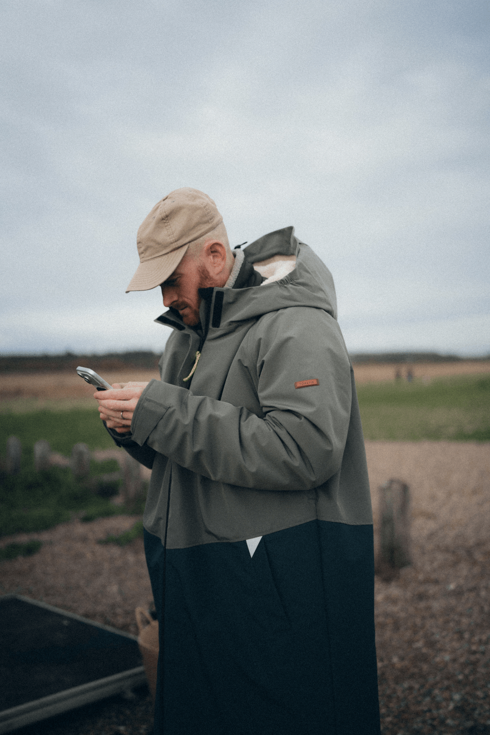 Adult Waterproof Changing Robe | Antique Olive - Smalls MerinoWeatherproof Robes