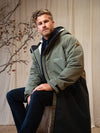 Adult Waterproof Changing Robe | Antique Olive - Smalls MerinoWeatherproof Robes