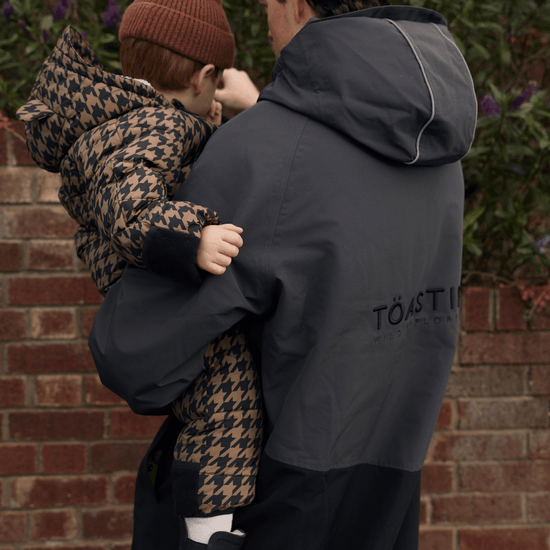 Adult Waterproof Changing Robe | Black - Smalls MerinoWeatherproof Robes