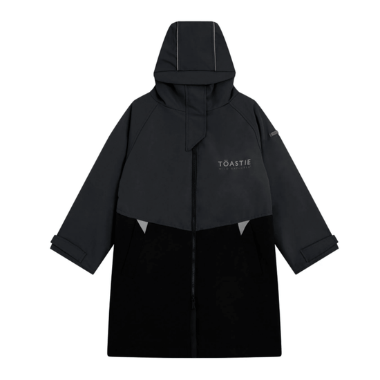 Adult Waterproof Changing Robe | Black - Smalls MerinoWeatherproof Robes