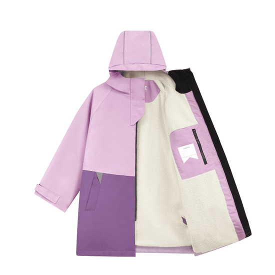 Adult Waterproof Changing Robe | Lilac - Smalls MerinoWeatherproof Robes