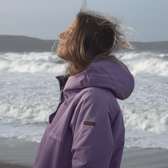 Adult Waterproof Changing Robe | Lilac - Smalls MerinoWeatherproof Robes