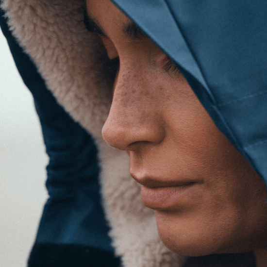 Adult Waterproof Changing Robe | Navy - Smalls MerinoWeatherproof Robes