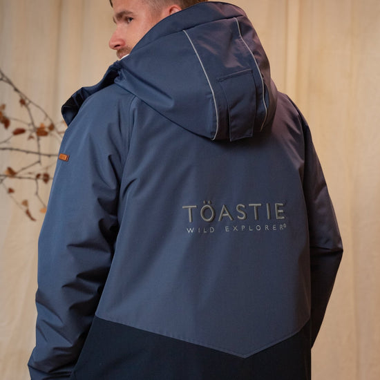 Adult Waterproof Changing Robe | Navy - Smalls MerinoWeatherproof Robes