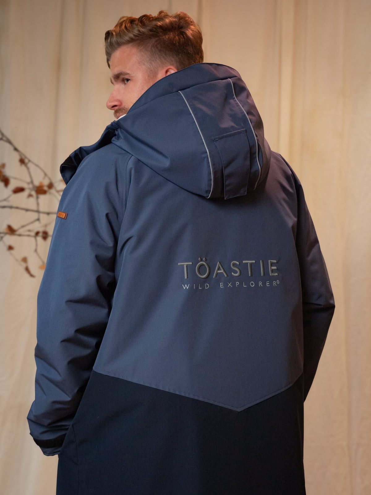 Adult Waterproof Changing Robe | Navy - Smalls MerinoWeatherproof Robes