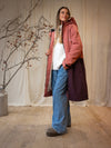 Adult Waterproof Changing Robe | Rose Pink - Smalls MerinoWeatherproof Robes