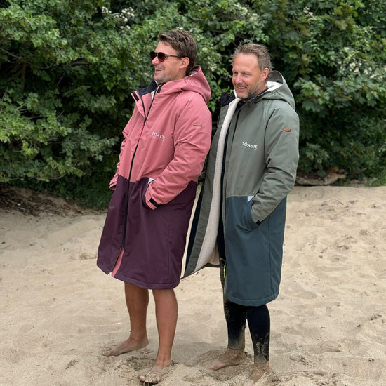 Adult Waterproof Changing Robe | Rose Pink - Smalls MerinoWeatherproof Robes