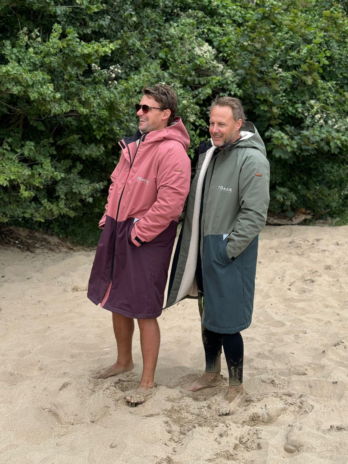 Adult Waterproof Changing Robe | Rose Pink - Smalls MerinoWeatherproof Robes