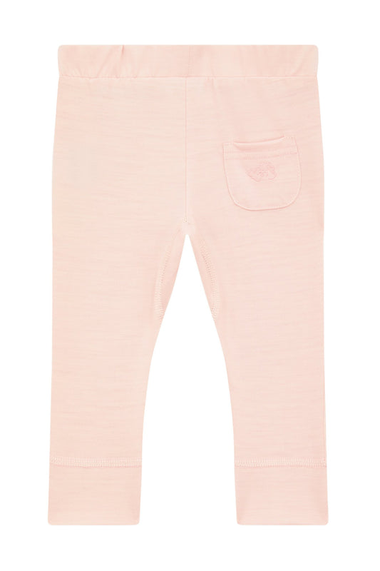 Aroha Baby Merino Trouser Pink Peach Blossom - Smalls MerinoTrouser