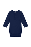 Aroha Base in French Navy - Smalls MerinoBodysuit