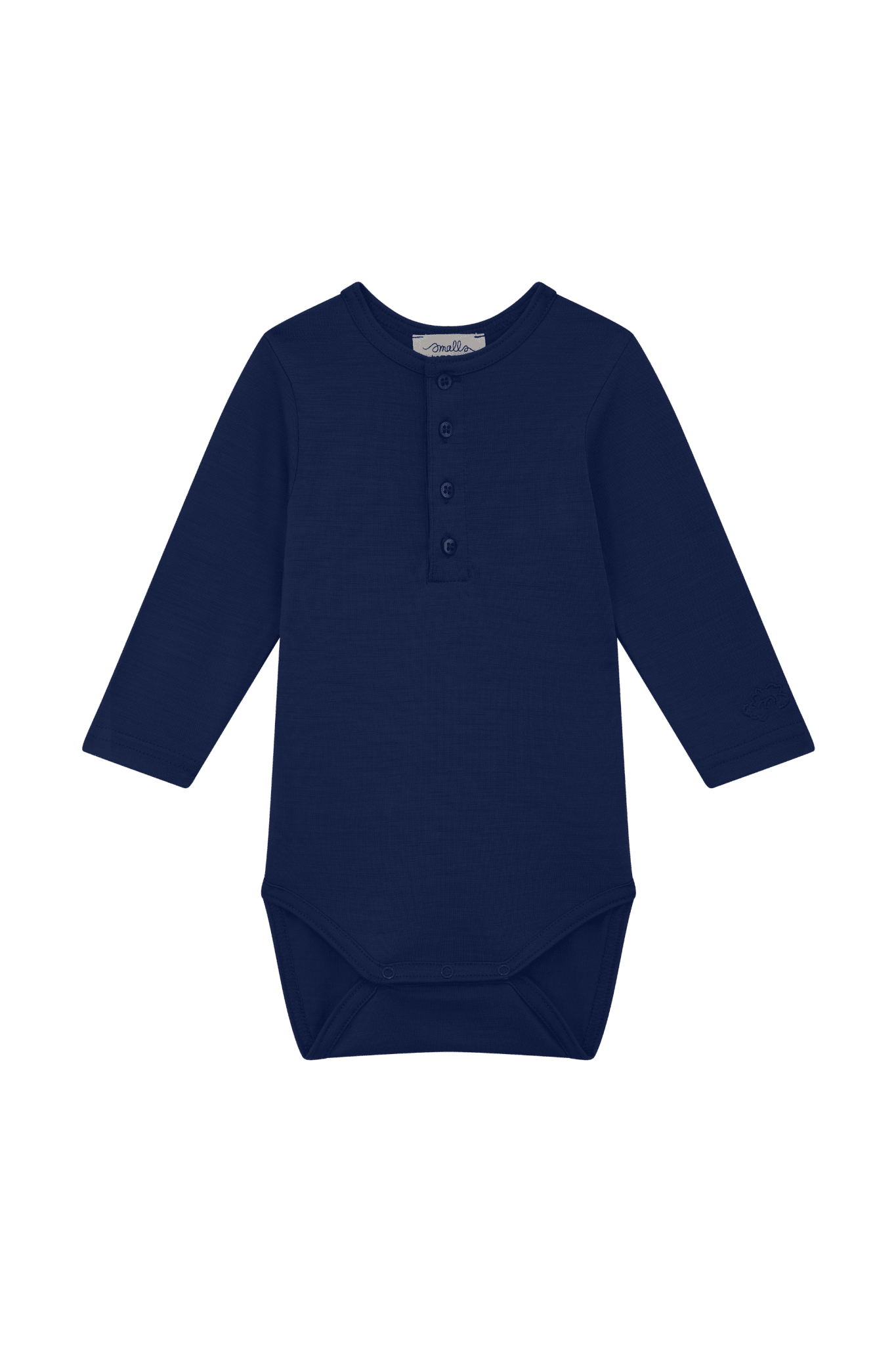 Aroha Base in French Navy - Smalls MerinoBodysuit