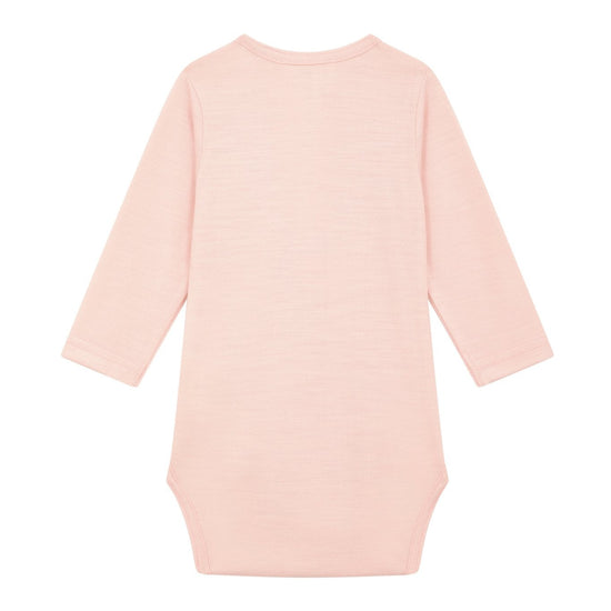 Aroha Base Pink Peach Blossom - Smalls MerinoBodysuit