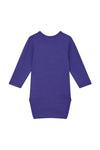 Aroha Collection Merino Baby Bodysuit, Mineral Purple - Smalls MerinoBodysuit