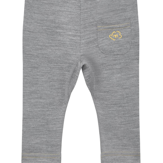 Aroha Collection Merino Baby Legging, Grey Marle - Smalls MerinoTrouser