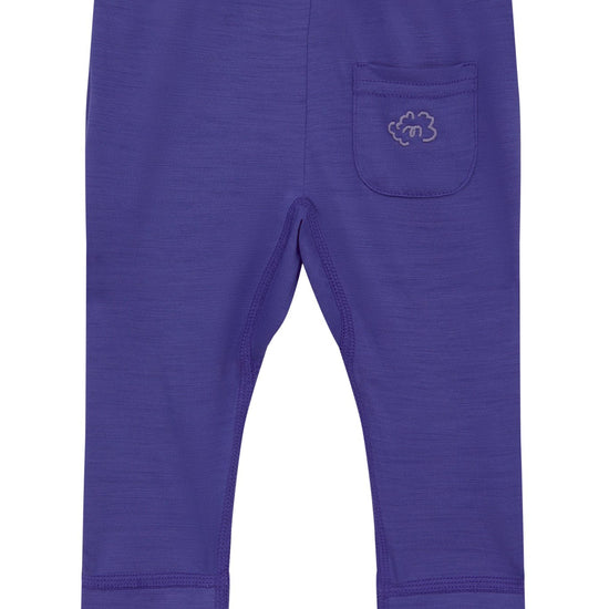 Aroha Collection Merino Baby Legging, Mineral Purple - Smalls MerinoTrouser