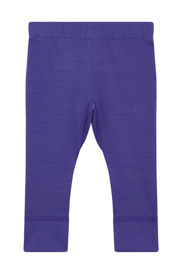 Aroha Collection Merino Baby Legging, Mineral Purple - Smalls MerinoTrouser