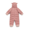 Cloud Onesie Snowsuit | Damask Pink - Smalls MerinoCloud Onesies