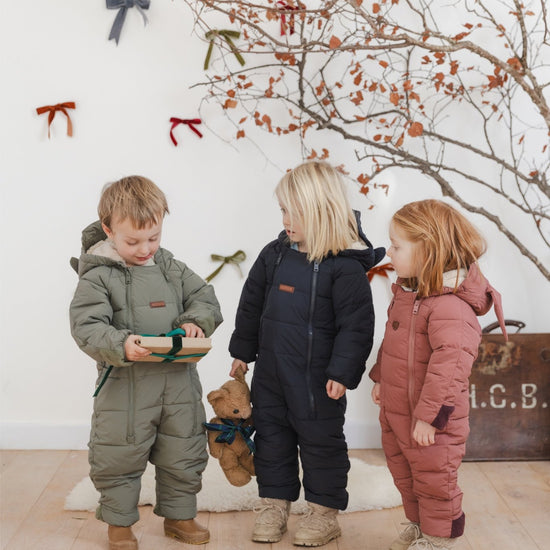 Cloud Onesie Snowsuit | Ink Navy - Smalls MerinoCloud Onesies
