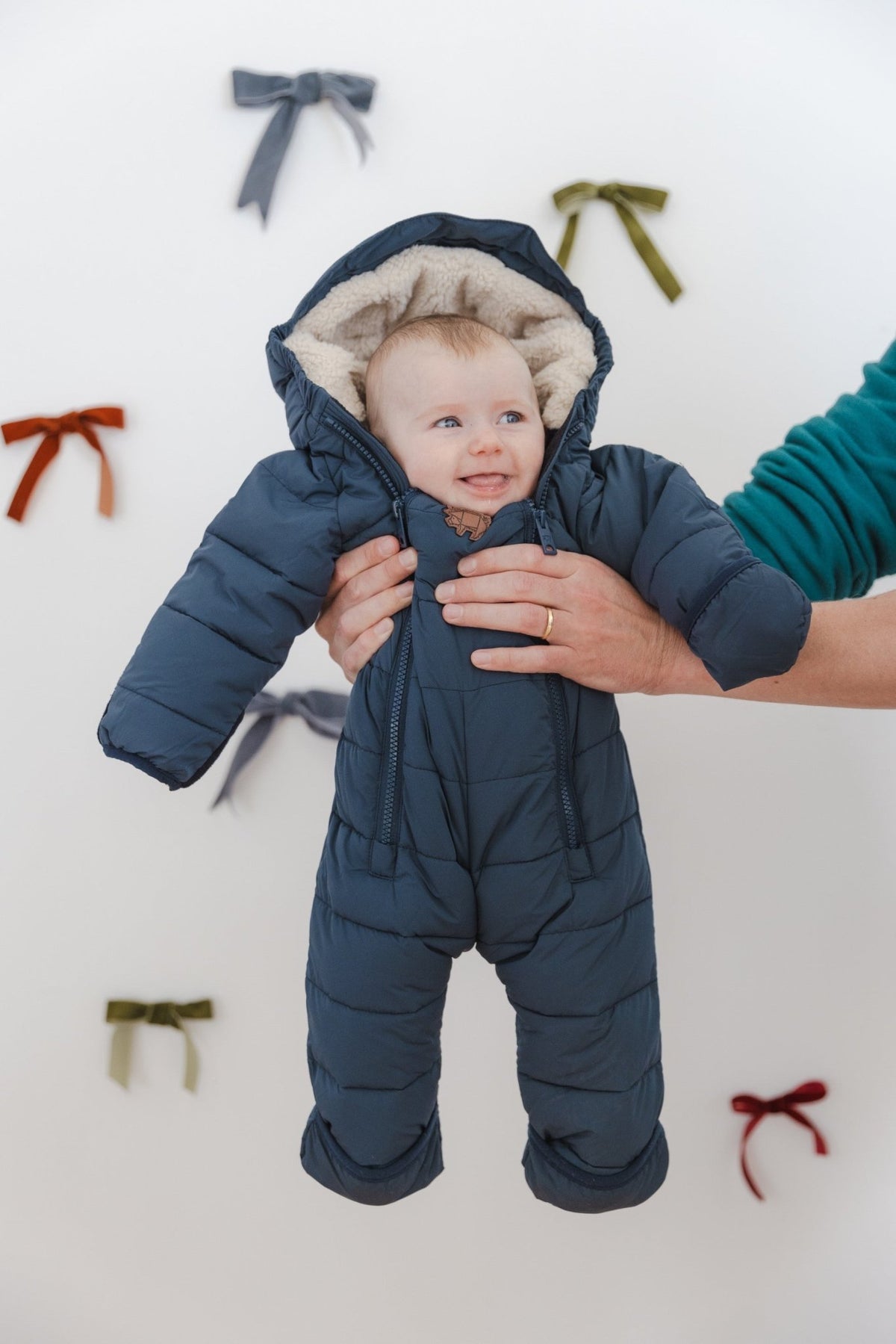 Cloud Onesie Snowsuit | Ink Navy - Smalls MerinoCloud Onesies