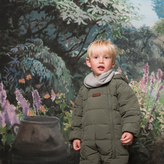 Cloud Onesie Snowsuit | Sage - Smalls MerinoCloud Onesies
